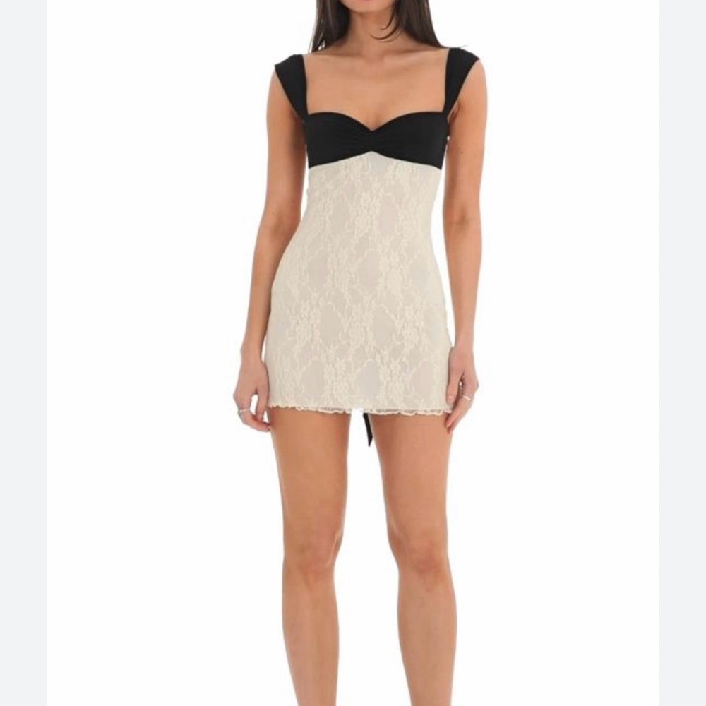Lucy in the Sky Lace Mini Dress